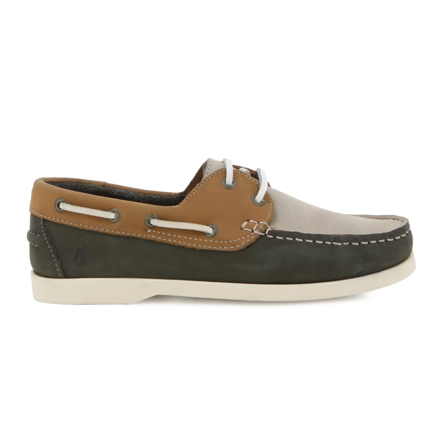soft style Hush Puppies Nox Casual Boat Shoe Dark Navy Leather