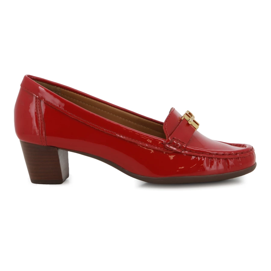soft style Hush Puppies Payton Heels Tango Red Leather