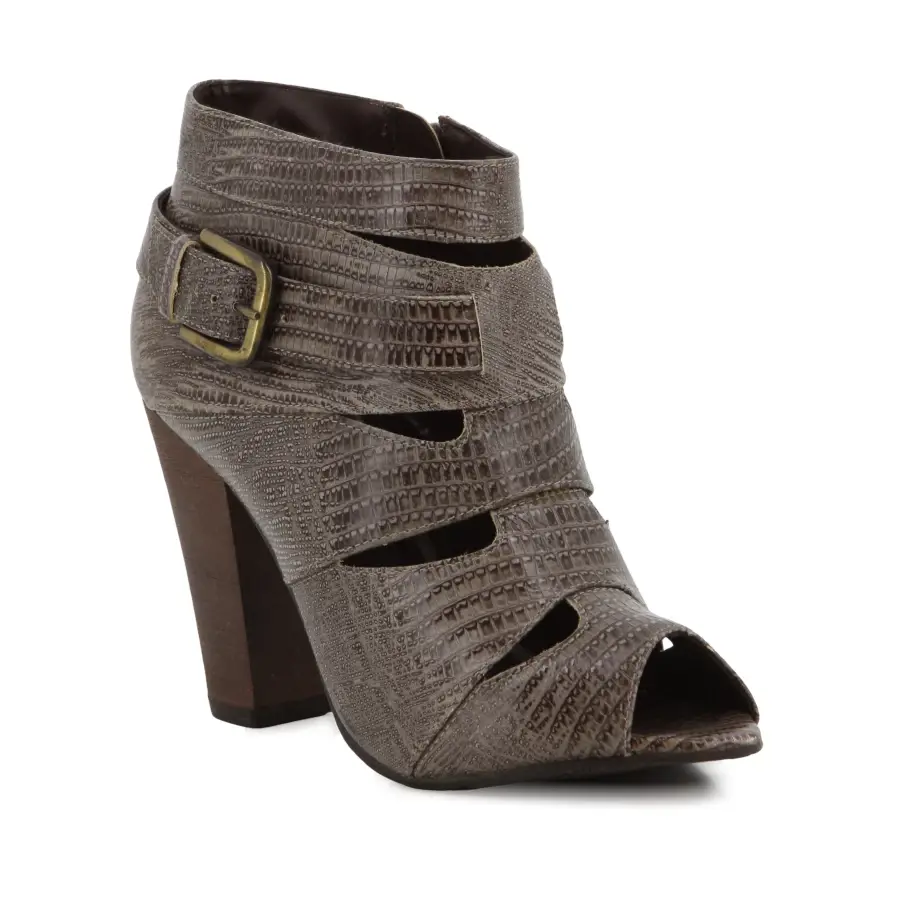 Soft Style Hush Puppies Powter Heels Mushroom Leather