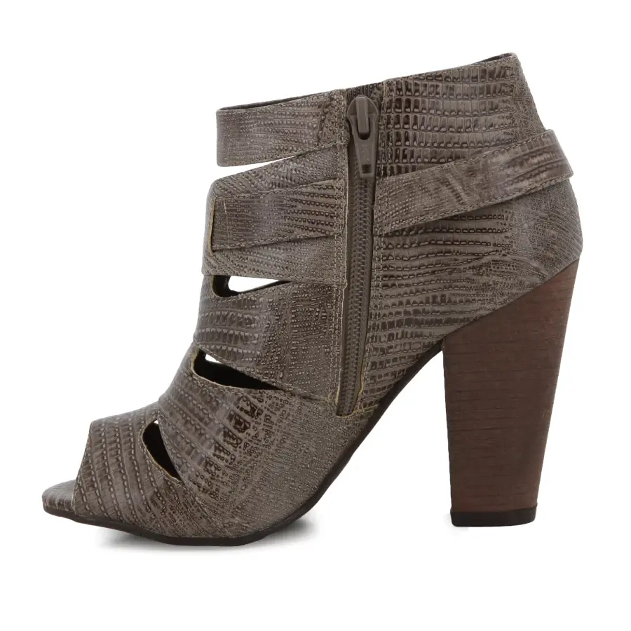 Soft Style Hush Puppies Powter Heels Mushroom Leather