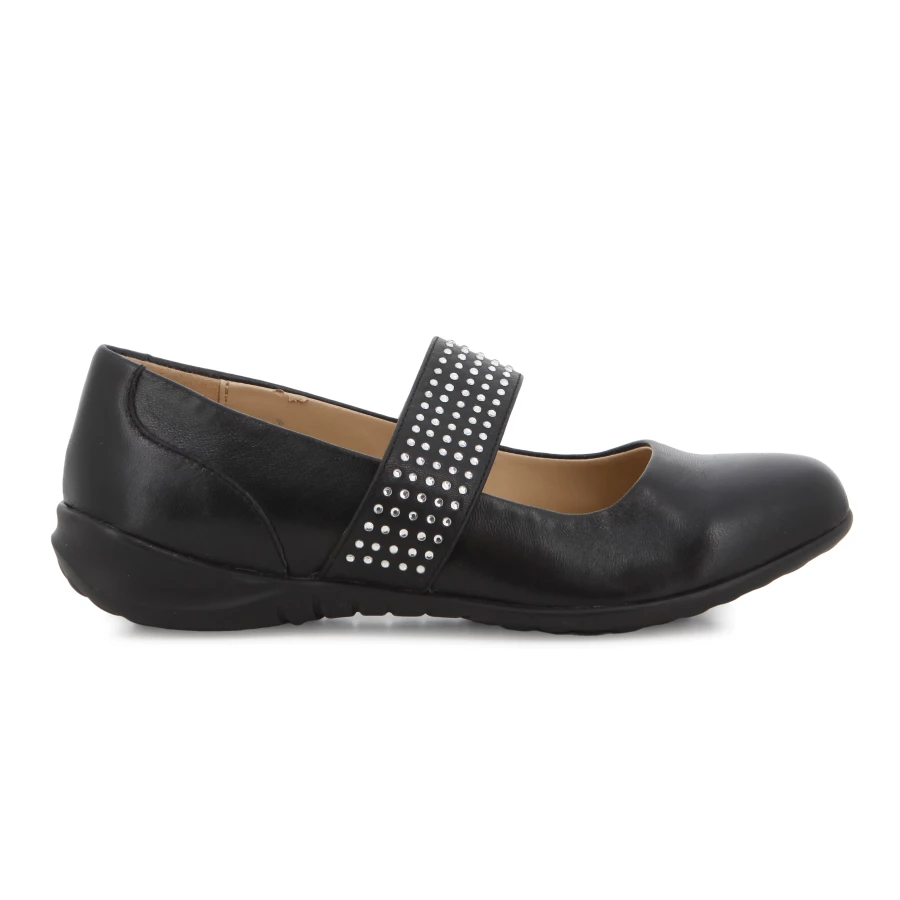 soft style Hush Puppies Rage Casuals Black Nappa Leather