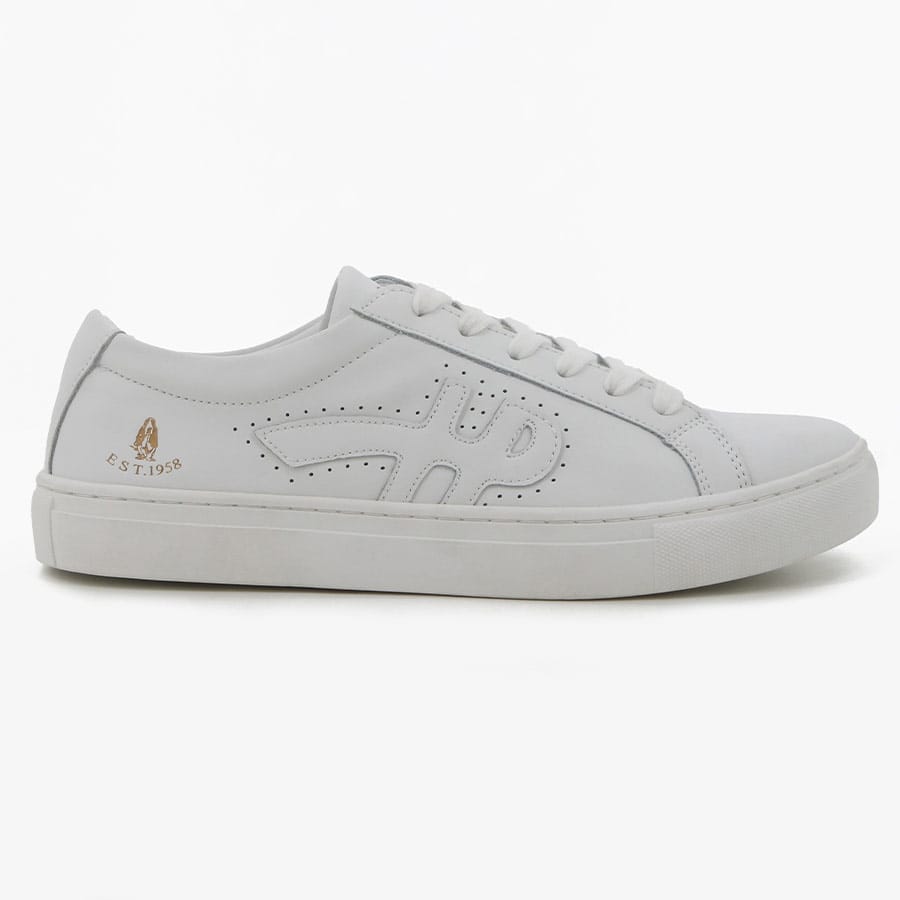soft style Hush Puppies Relay White Microfibre Leather