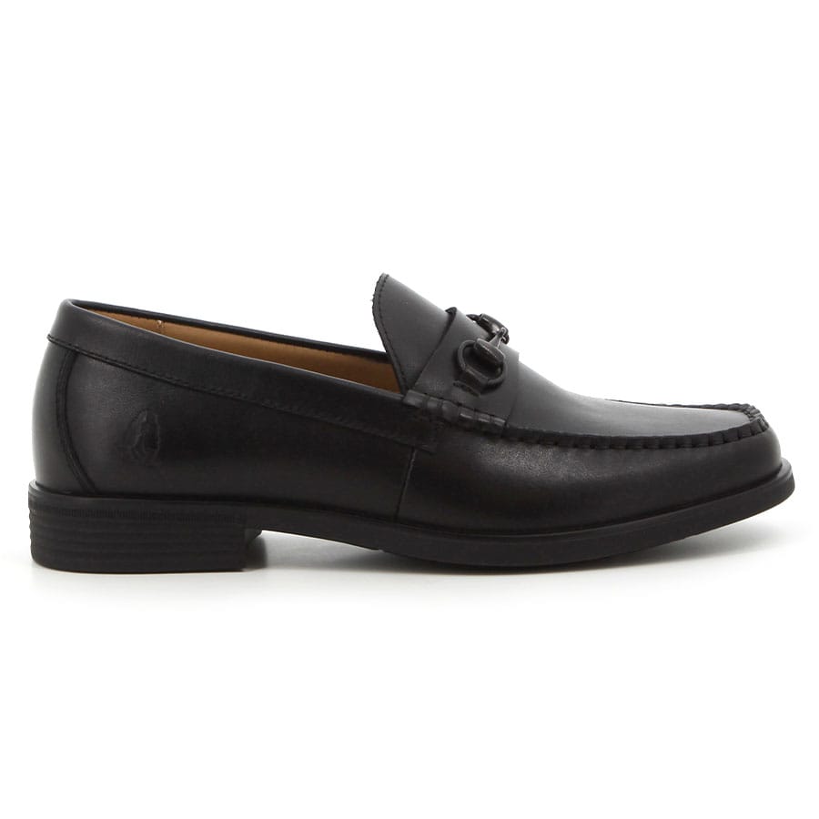 soft style Hush Puppies Renato Leather Loafers Black