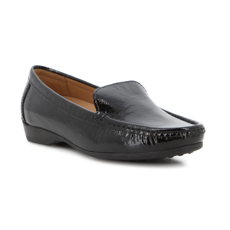 Soft Style Hush Puppies Talisa Casual Slip On Black Patent Leather
