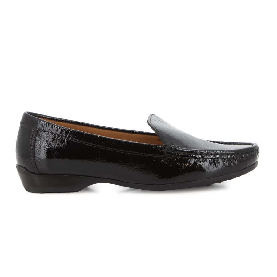 soft style Hush Puppies Talisa Casual Slip on Black Patent Leather