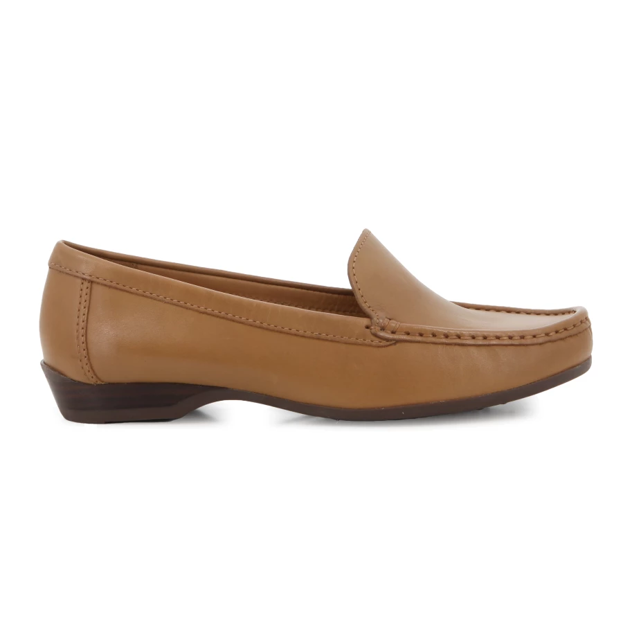 soft style Hush Puppies Talisa Slip on Casuals Tan Leather