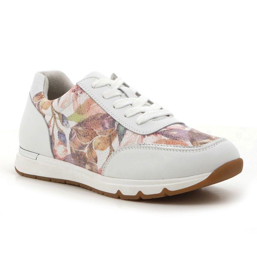 Soft Style Hush Puppies Tatyana Printed Sneakers White
