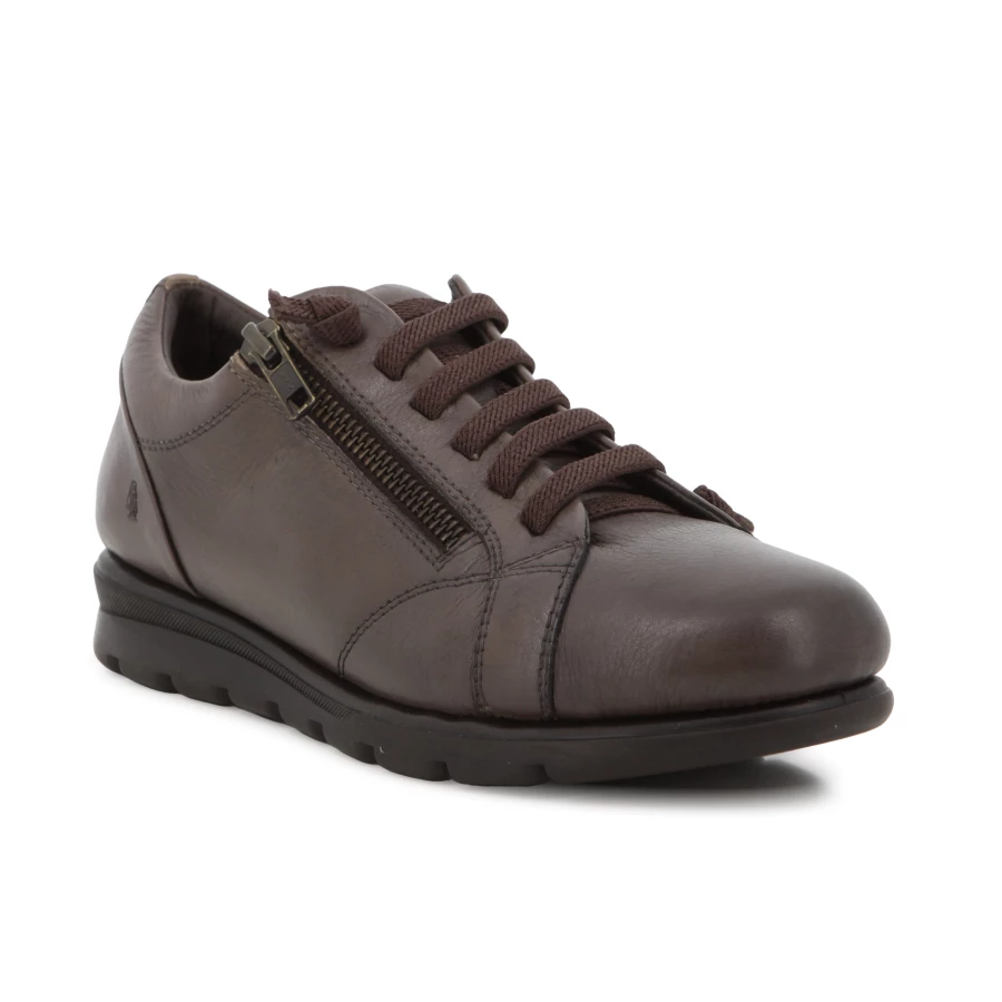 Soft Style Hush Puppies Xena Sneakers Brown Leather