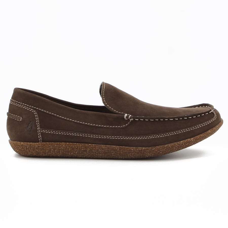 soft style Kingfisher Casual Slip on Chocolate Nubuck Leather