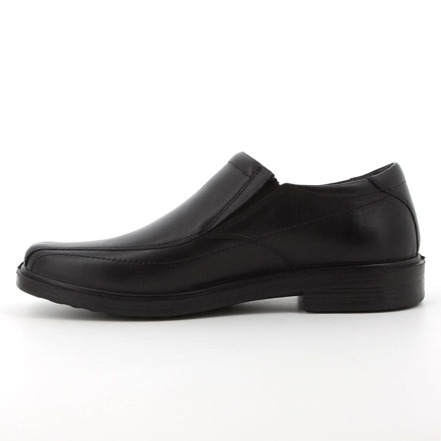 Soft Style Rainmaker II Slip On Leather Shoes Black