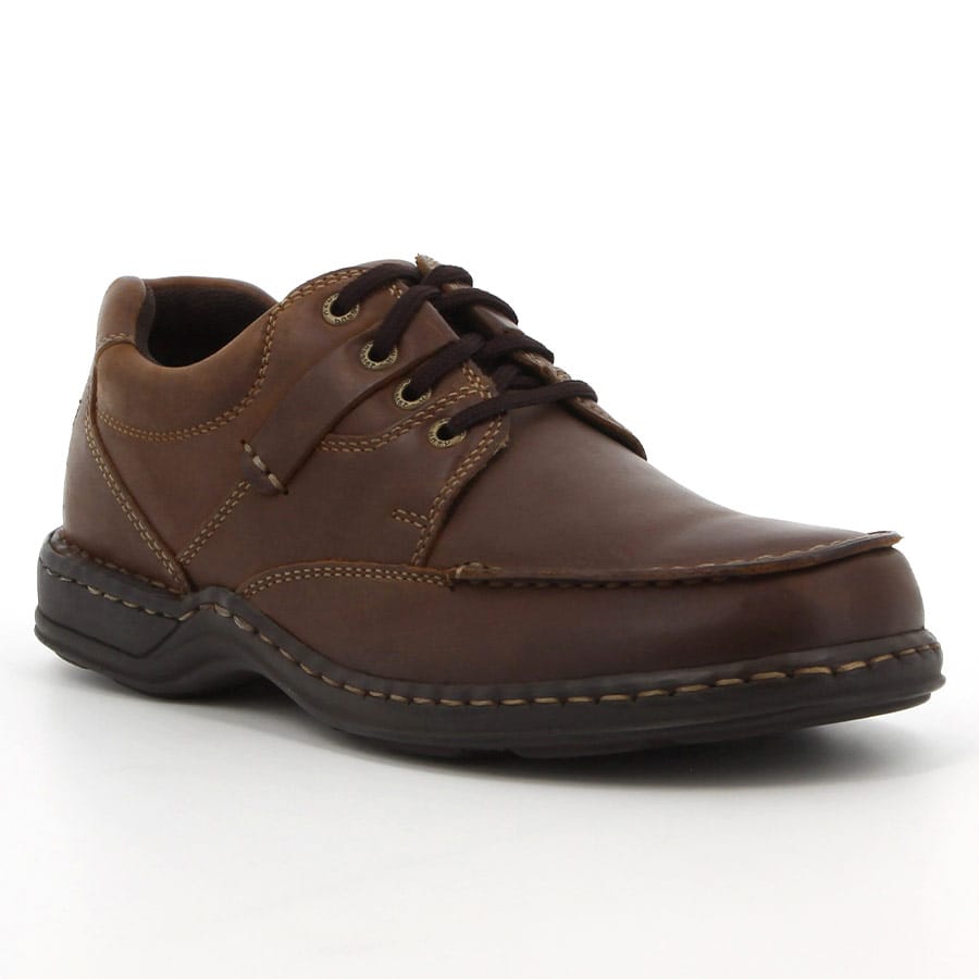 Soft Style Randall II Leather Lace Up Shoes Chestnut