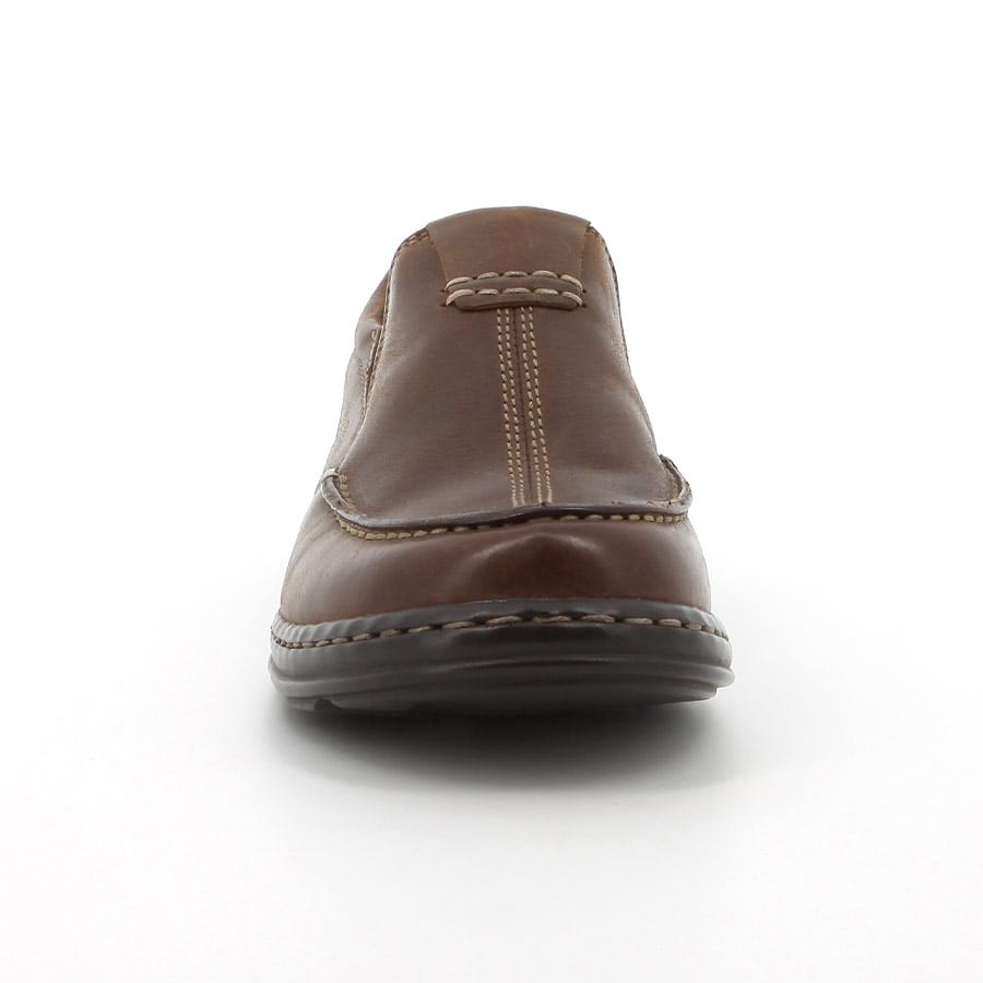 Soft Style Sawyer II Casual Leather Slip On Shoes Chestnut