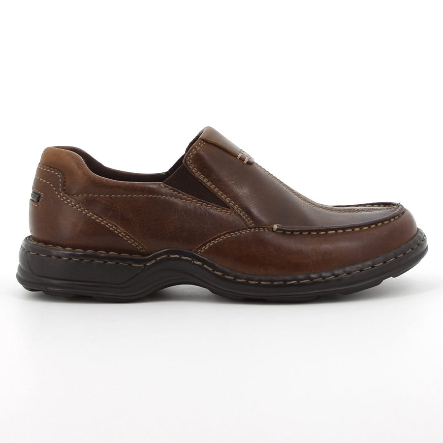 soft style Sawyer II Casual Leather Slip on Shoes Chestnut