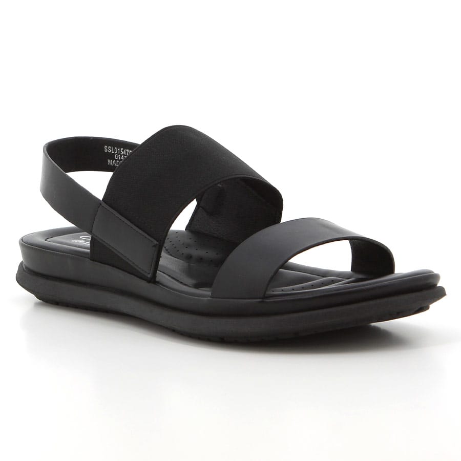 Soft Style Soft Irella Elastic Comfort Sandals Black