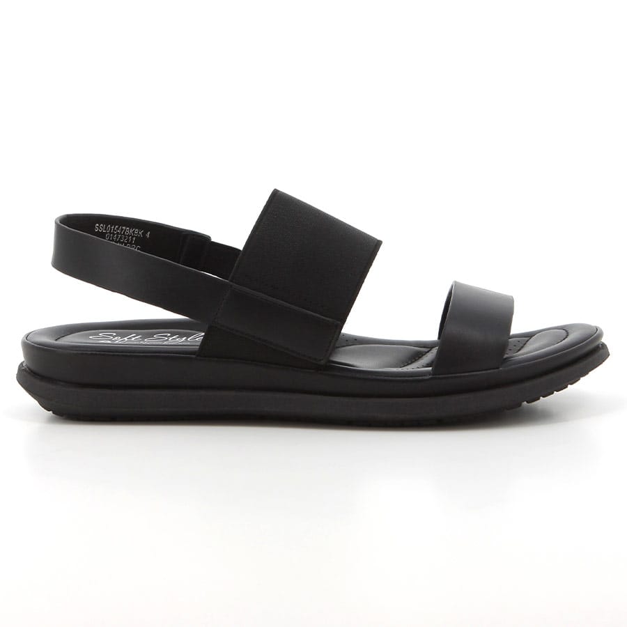 soft style Soft Irella Elastic Comfort Sandals Black