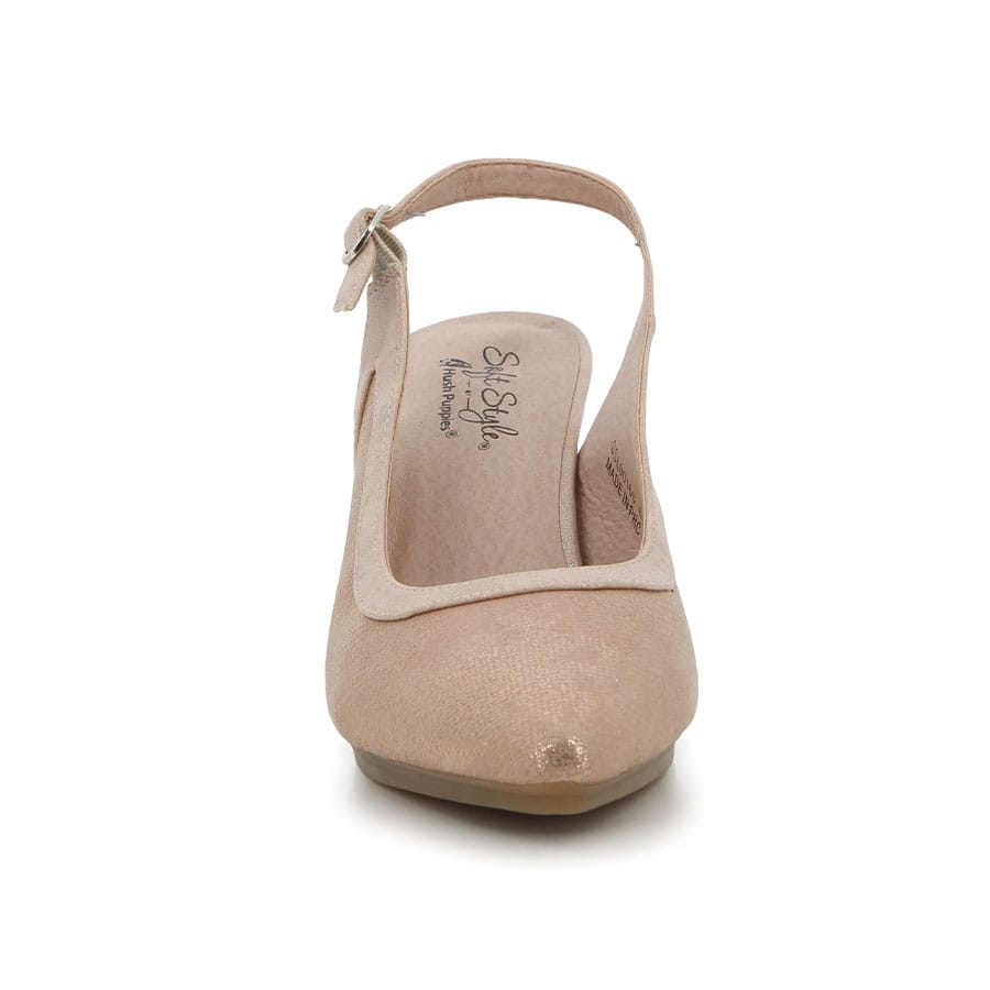 Soft Style Soft Phoebe Crackle Slingback Heels Blush