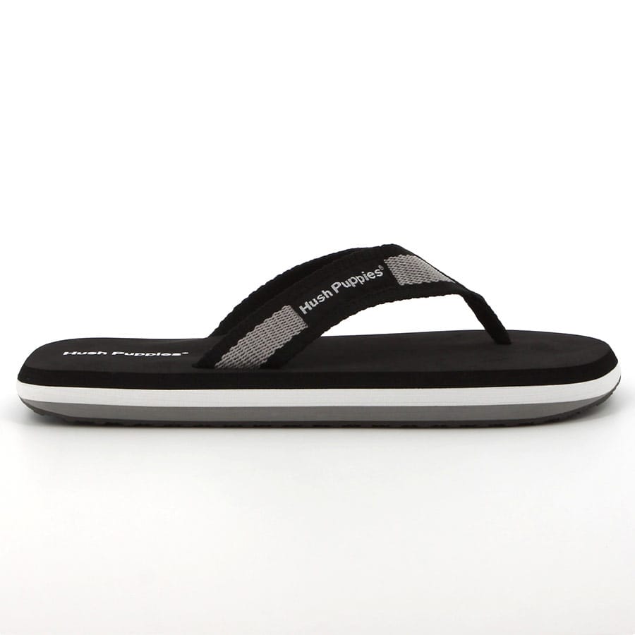 soft style Andreas EVA Thongs Black Grey