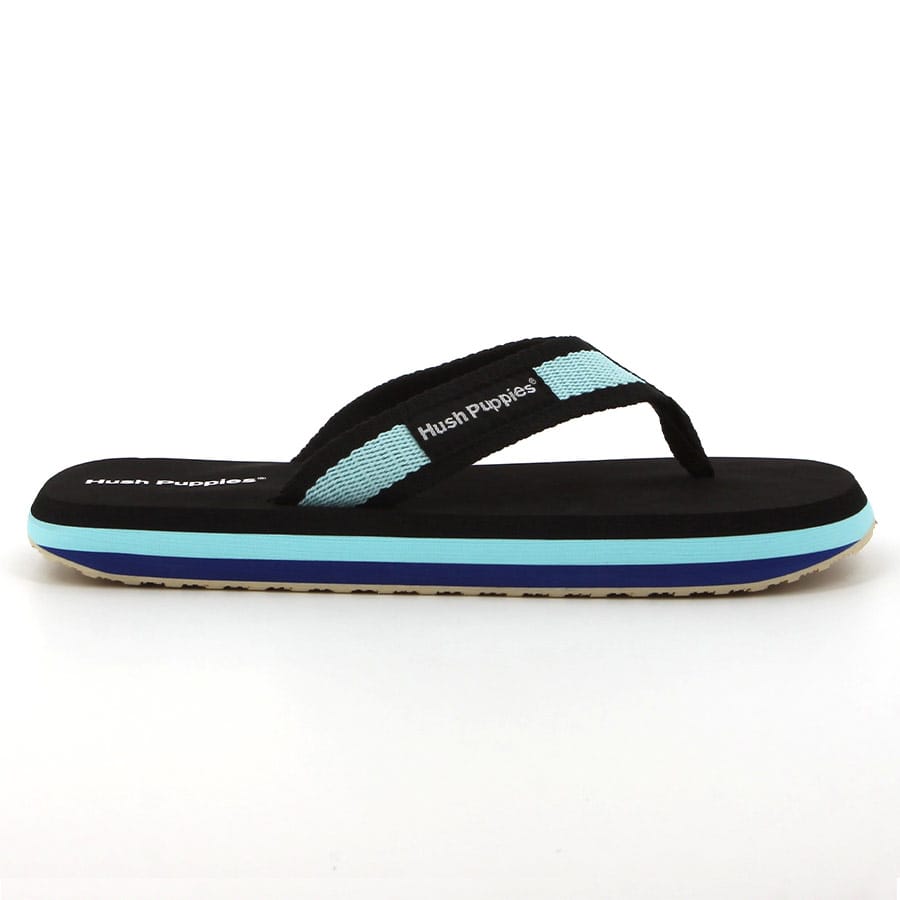 soft style Andreas EVA Thongs Navy Yellow