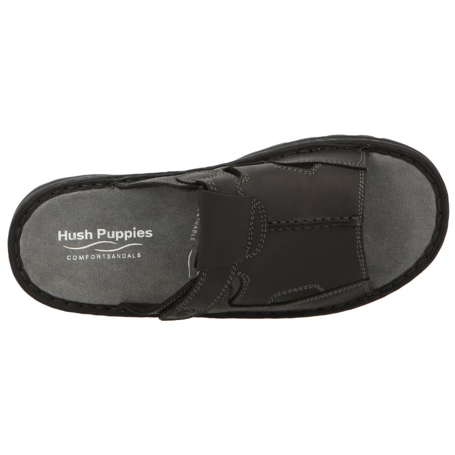 Soft Style Big Daddy Leather Sandals Black