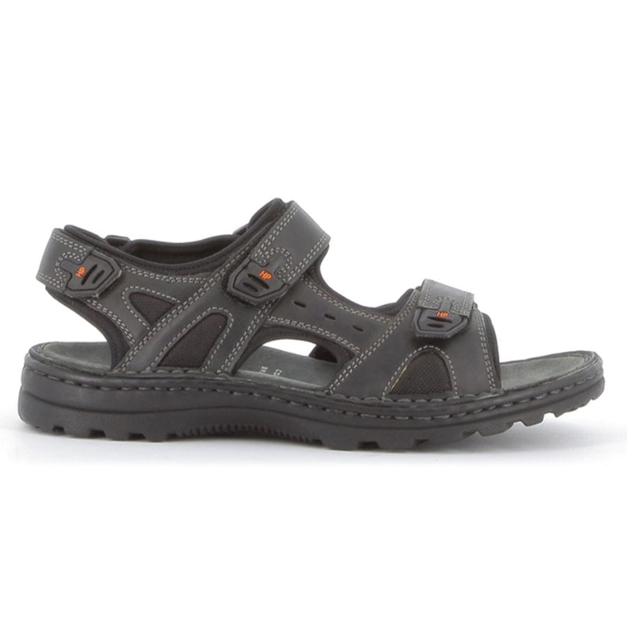 soft style Big Guy Sandals Black
