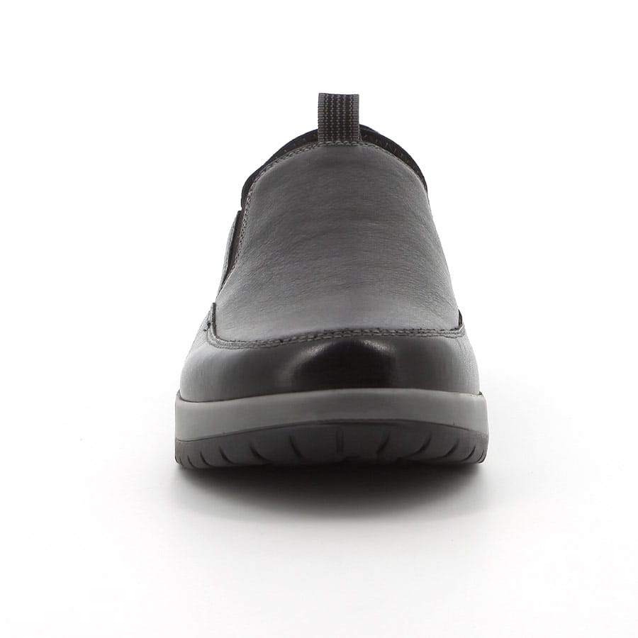 Soft Style Brayden Leather Slip On Shoes Black