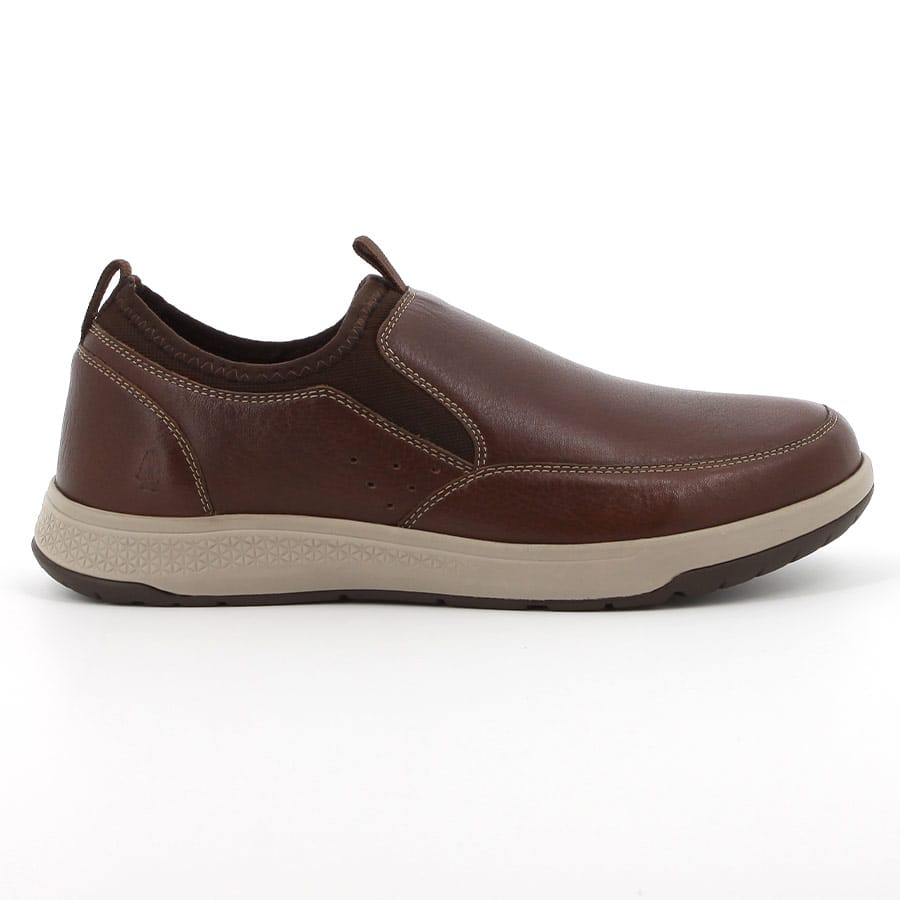 soft style Brayden Leather Slip on Shoes Brown