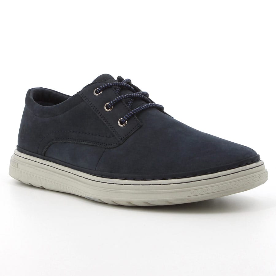 Soft Style Charles Casual Lace Up Shoes Navy