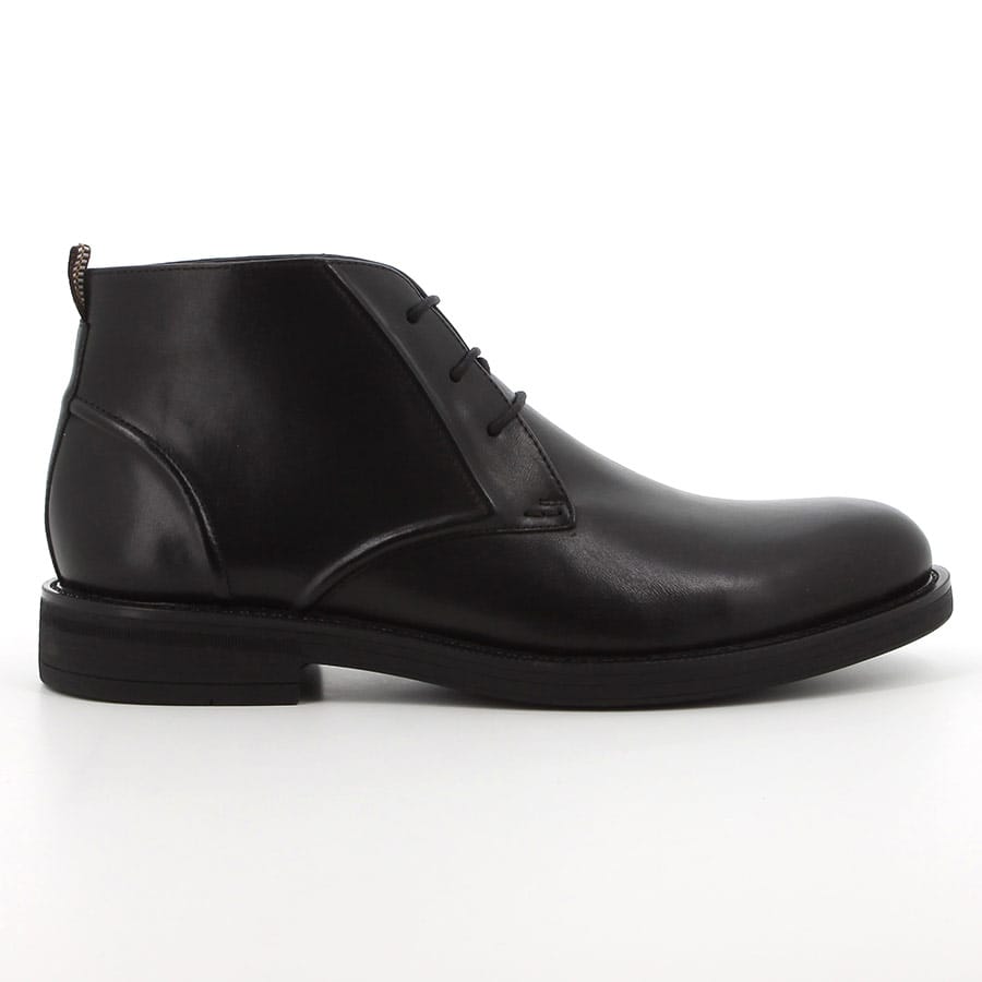 soft style Elway Leather Ankle Boots Black