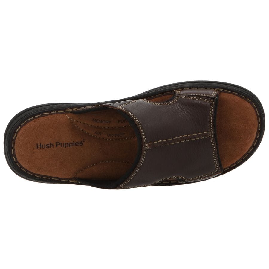 soft style Hayden Leather Sandals Brown