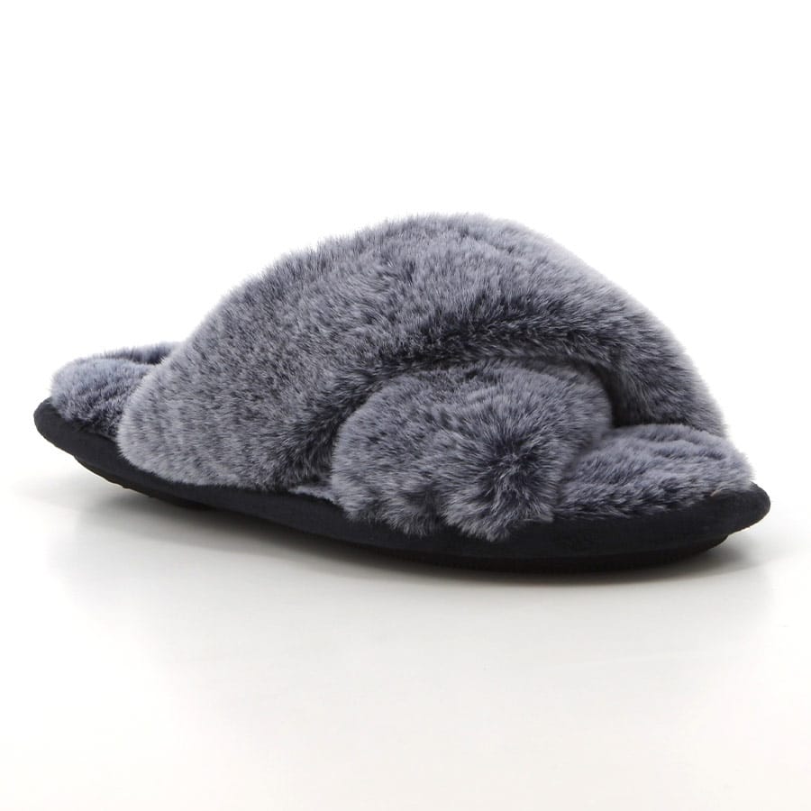 Soft Style Hush Puppies Ambra Slippers Navy