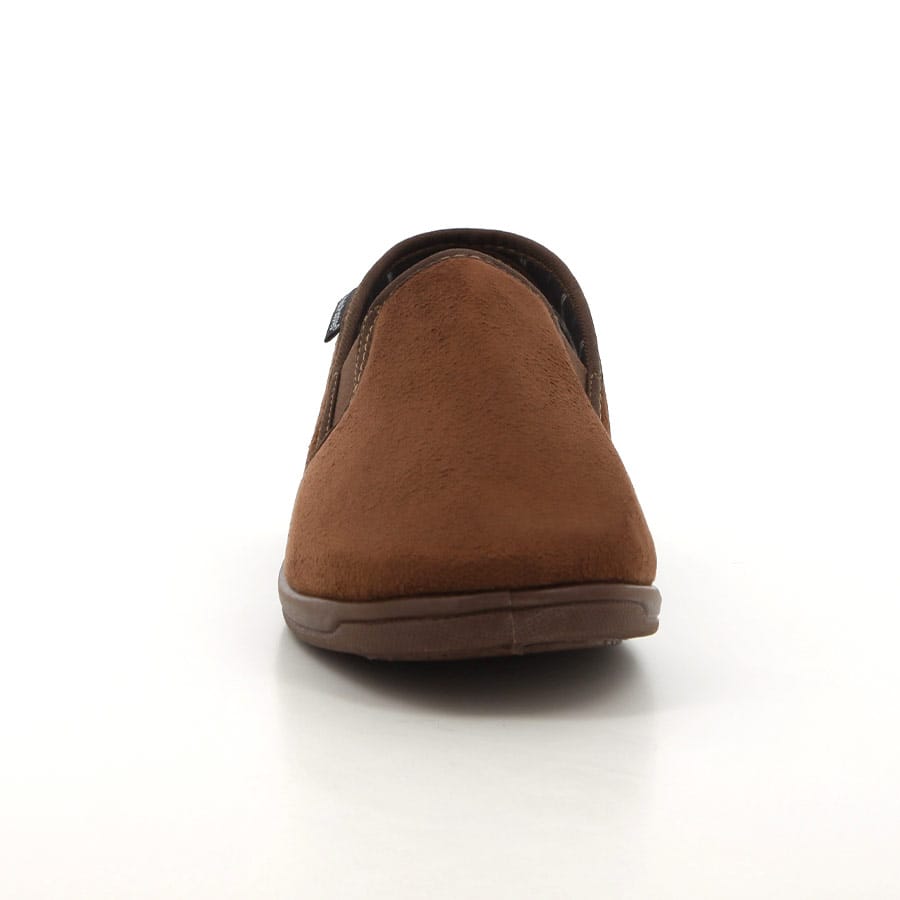 Soft Style Hush Puppies Bravo Mens Slippers Brown