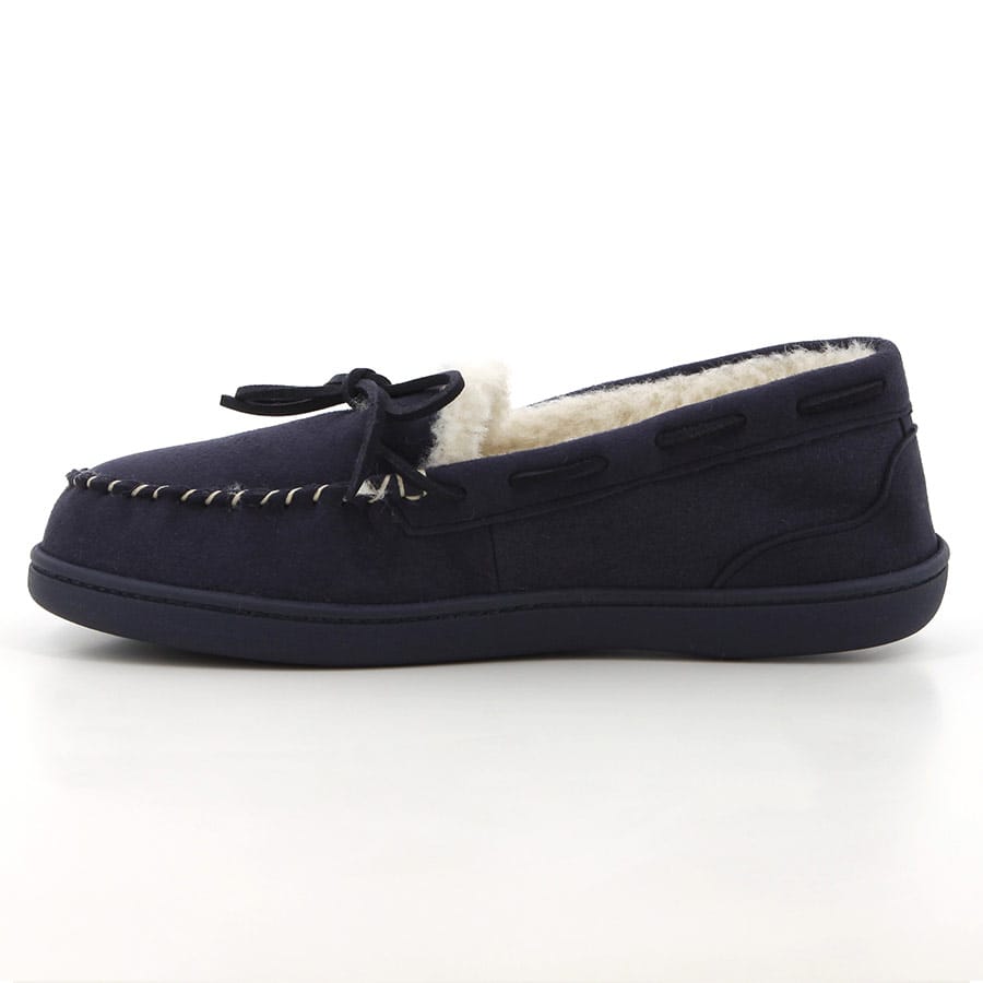 Soft Style Hush Puppies Carlotta Slippers Navy
