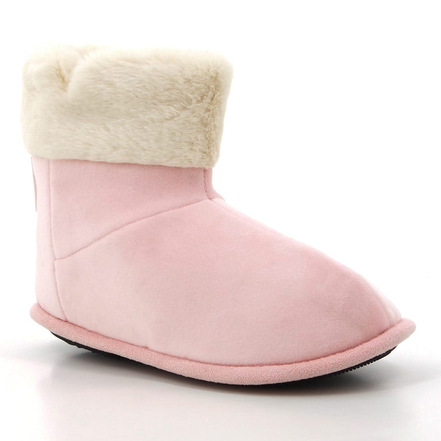 Soft Style Hush Puppies Casa Boot Slippers Pink