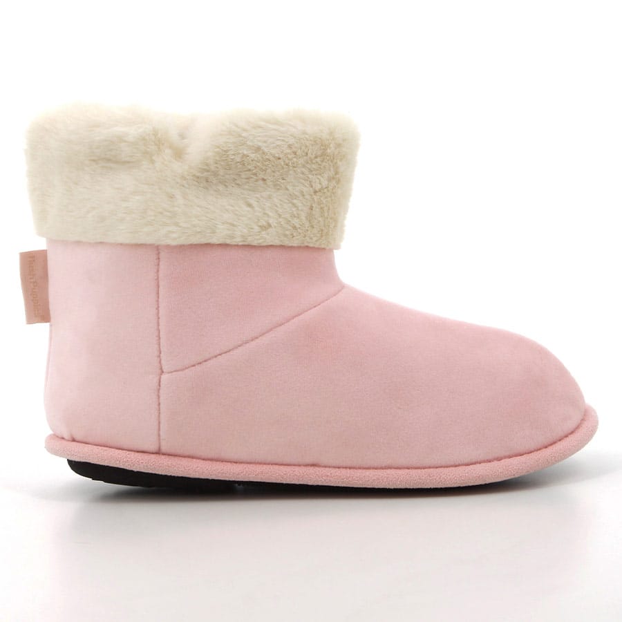 soft style Hush Puppies Casa Boot Slippers Pink
