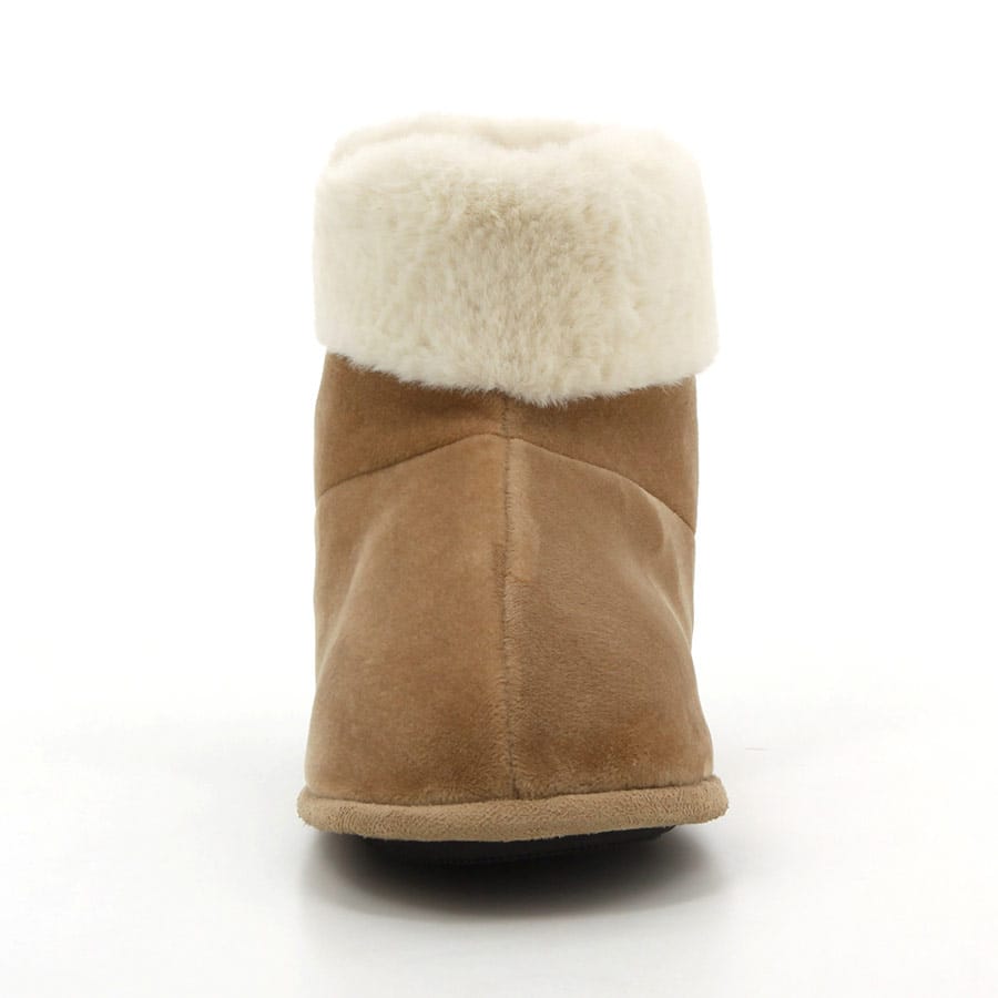 Soft Style Hush Puppies Casa Boot Slippers Tan