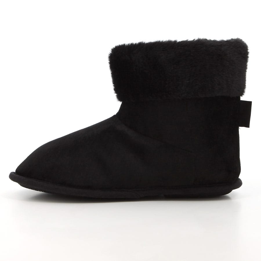 Soft Style Hush Puppies Casa Boots Slippers Black