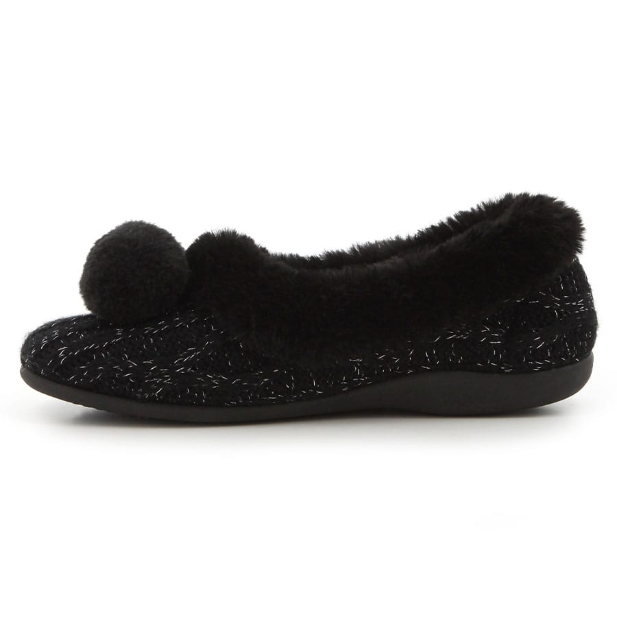Soft Style Hush Puppies Chloe Slippers Black