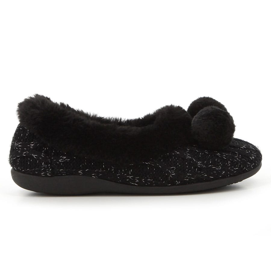 soft style Hush Puppies Chloe Slippers Black