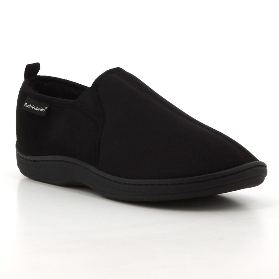 Soft Style Hush Puppies Chris Slippers Black