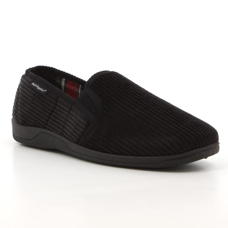 Soft Style Hush Puppies Collie Shoe Slipper Black