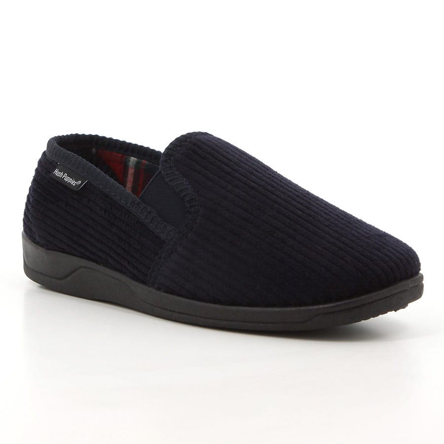 Soft Style Hush Puppies Collie Shoe Slipper Navy