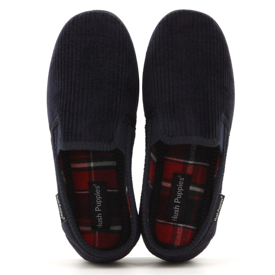 Soft Style Hush Puppies Collie Shoe Slipper Navy