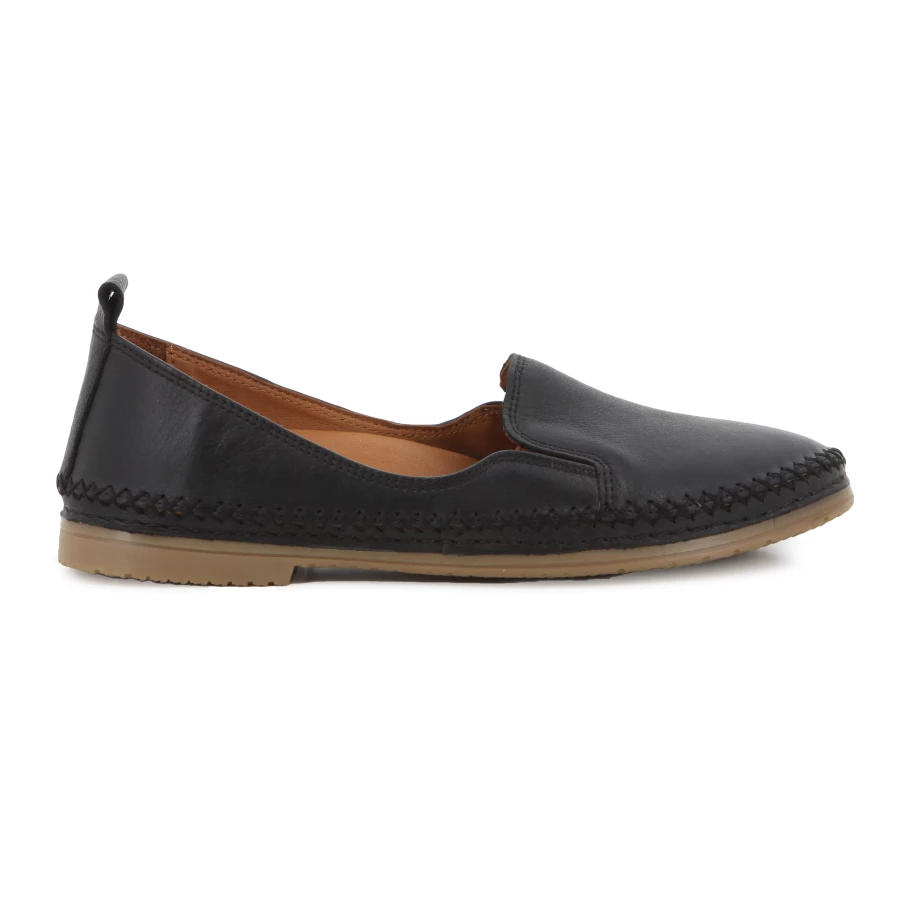soft style Hush Puppies Diem Black Leather