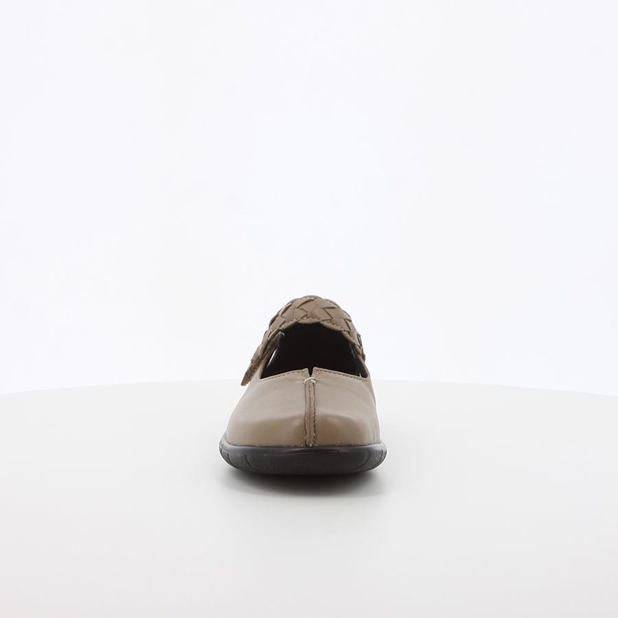 Soft Style Hush Puppies Fire Casuals Beige Leather