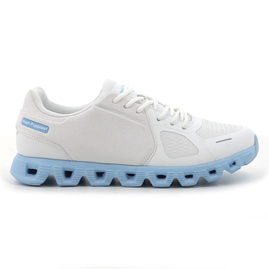 soft style Hush Puppies Gerda Casuals White Blue