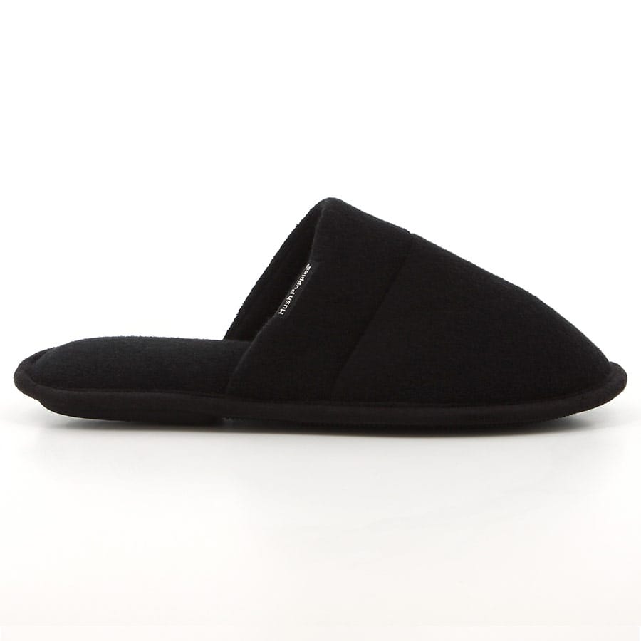 soft style Hush Puppies Hank Slippers Black