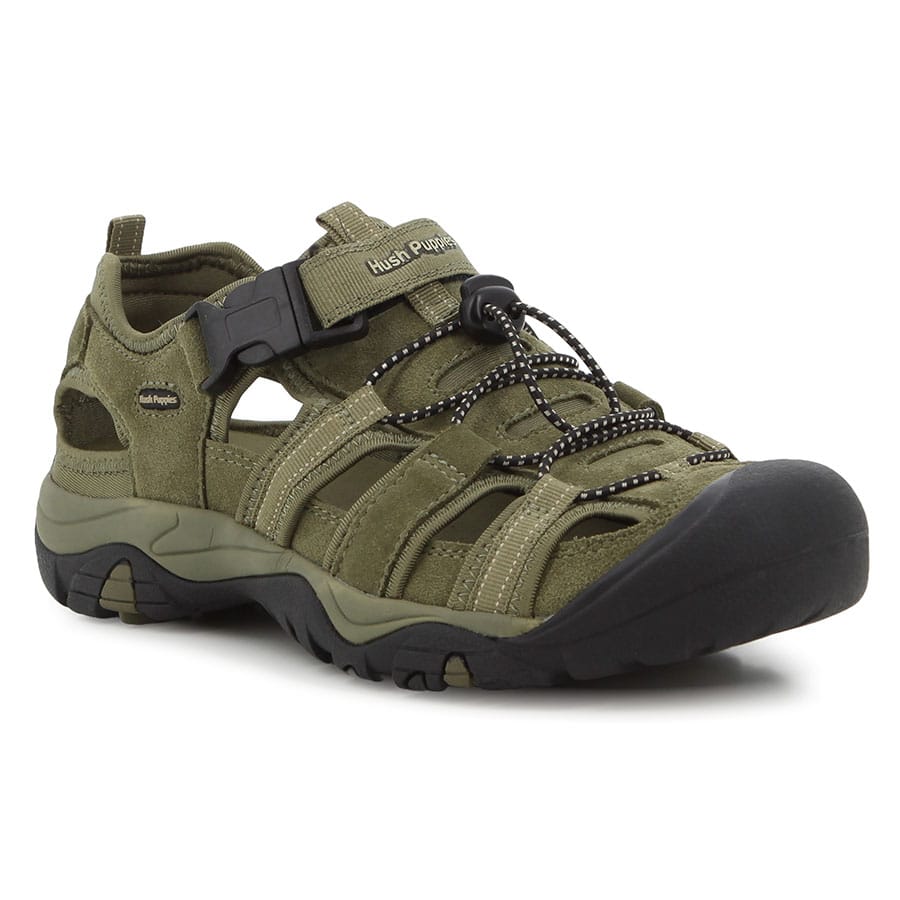 Soft Style Hush Puppies Hite Sandals Olive