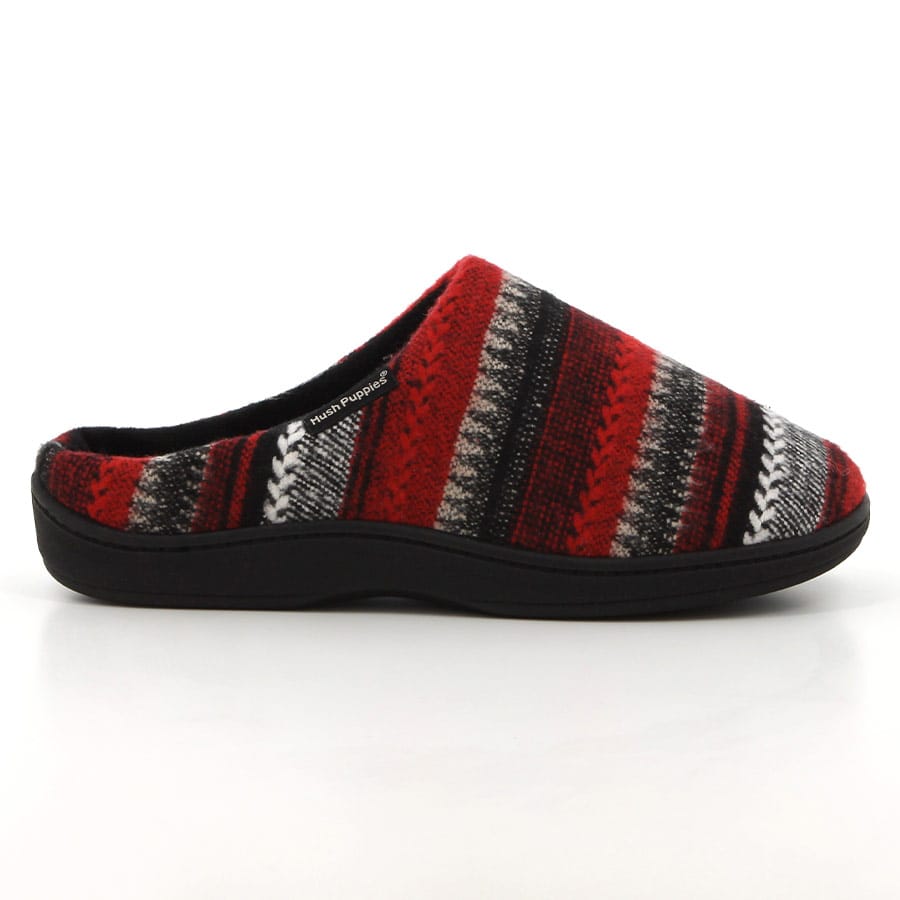 soft style Hush Puppies Justin Slippers Burgandy
