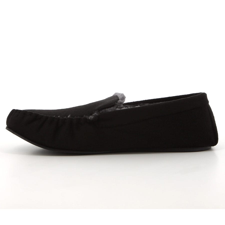 Soft Style Hush Puppies Kozy Microsuede Dark Black