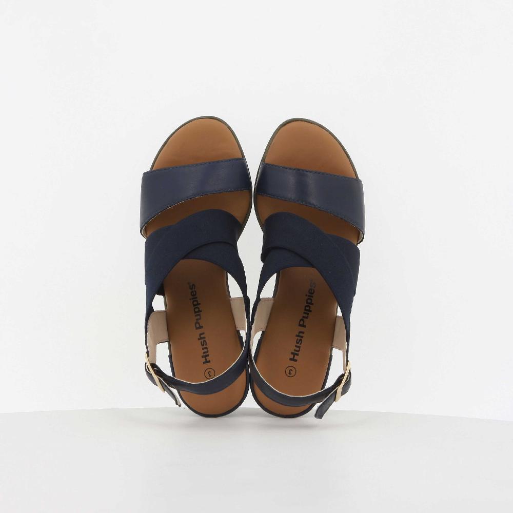 Soft Style Hush Puppies Kunis Heels Navy Leather